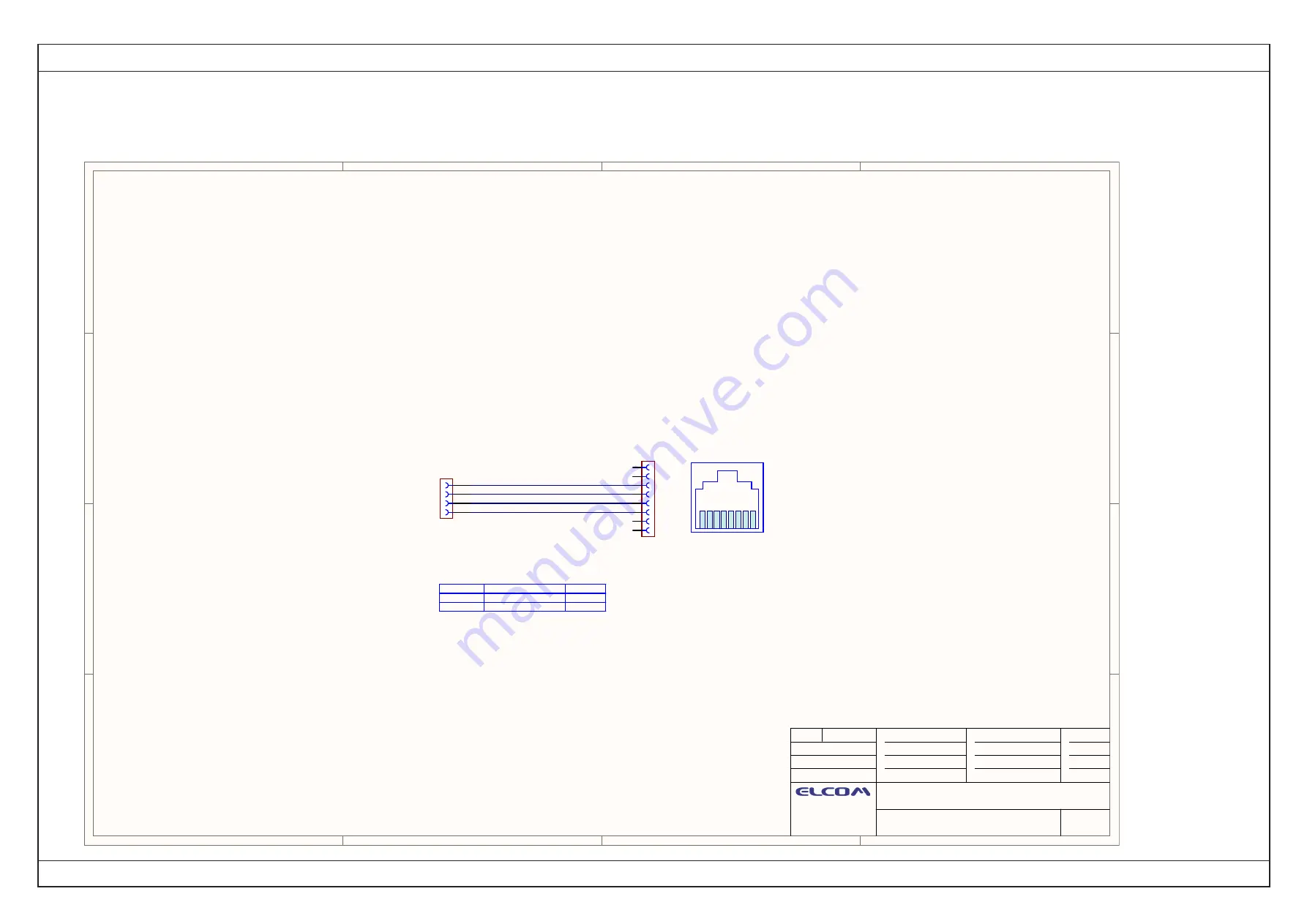 ELCOM Euro-50 Service Manual Download Page 80