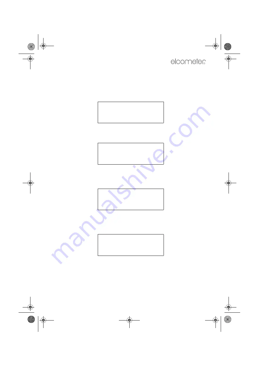 Elcometer 2300 RV1-L Operating Instructions Manual Download Page 11