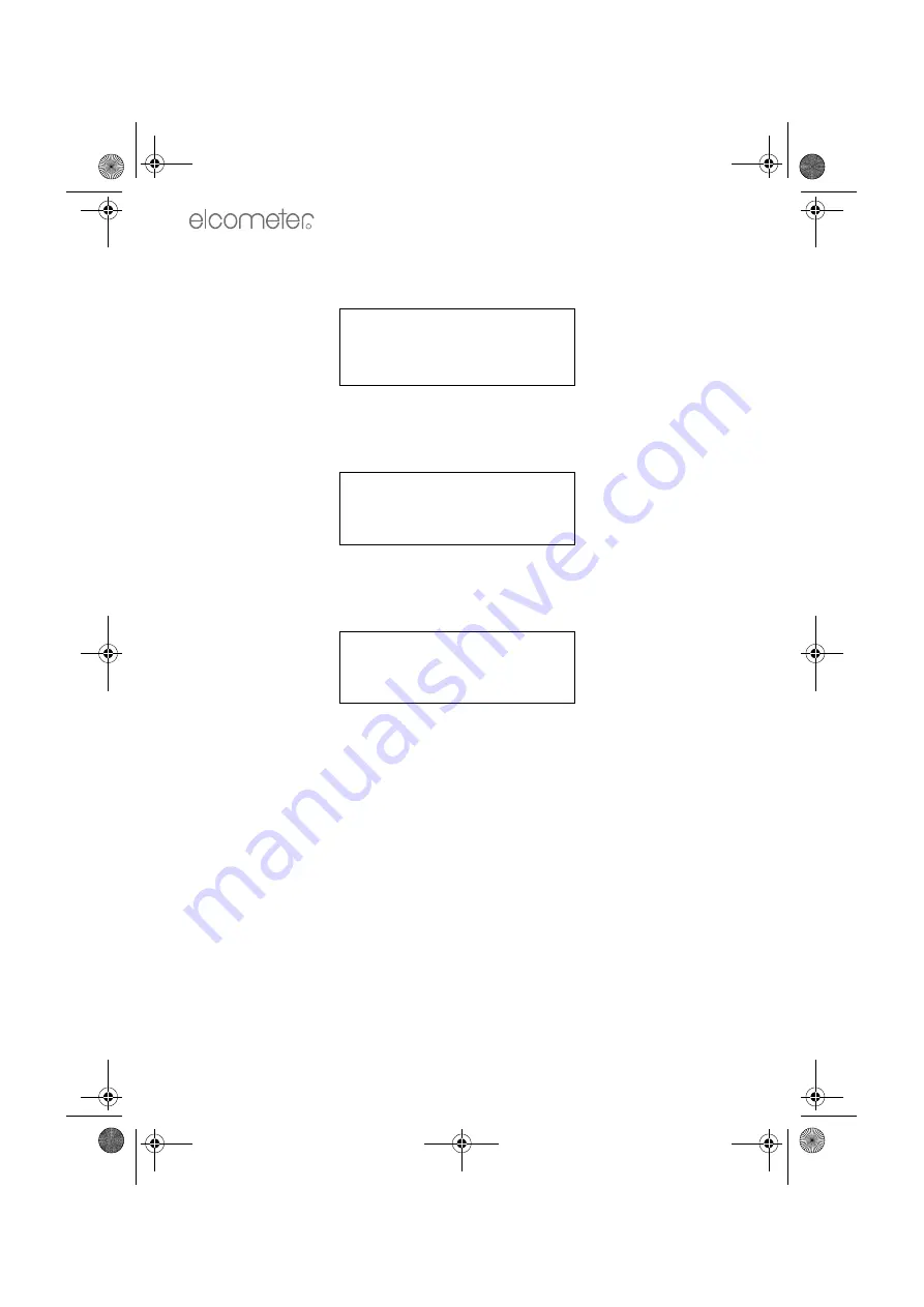 Elcometer 2300 RV1-L Operating Instructions Manual Download Page 12