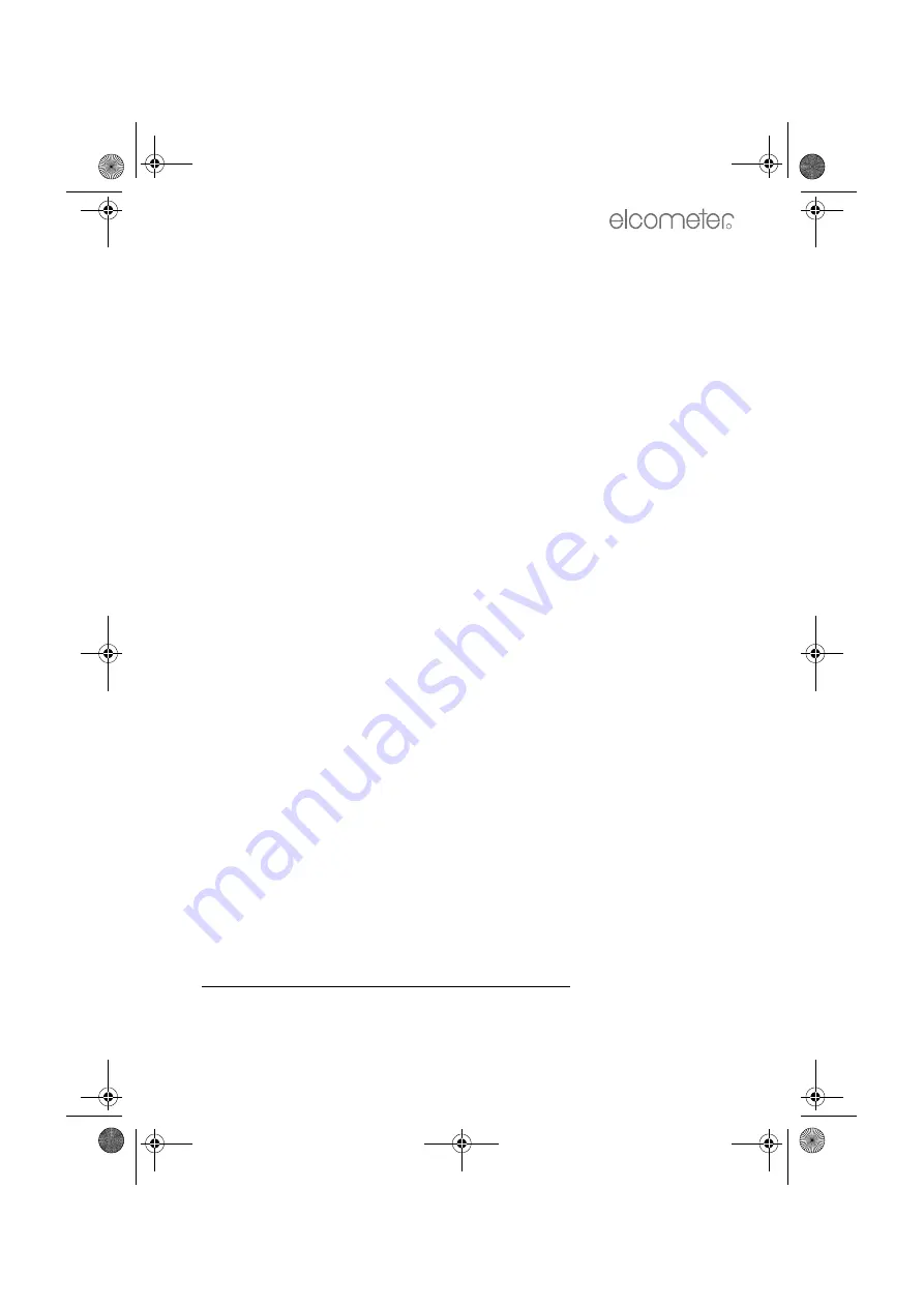 Elcometer 2300 RV1-L Operating Instructions Manual Download Page 35