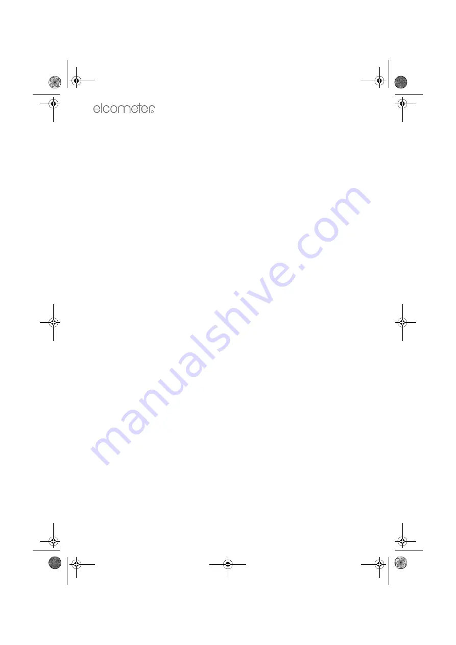 Elcometer 2300 RV1-L Operating Instructions Manual Download Page 56