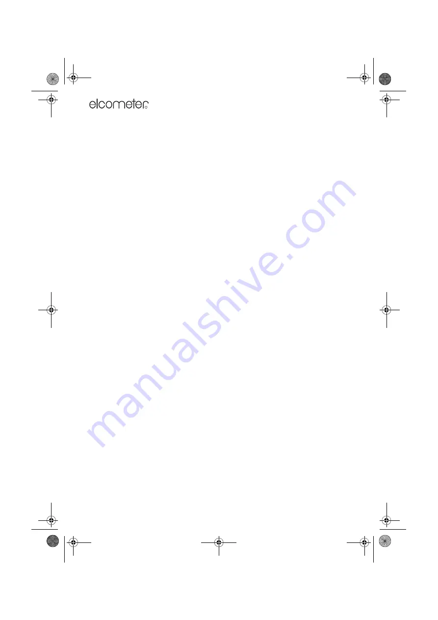 Elcometer 331 B Скачать руководство пользователя страница 4