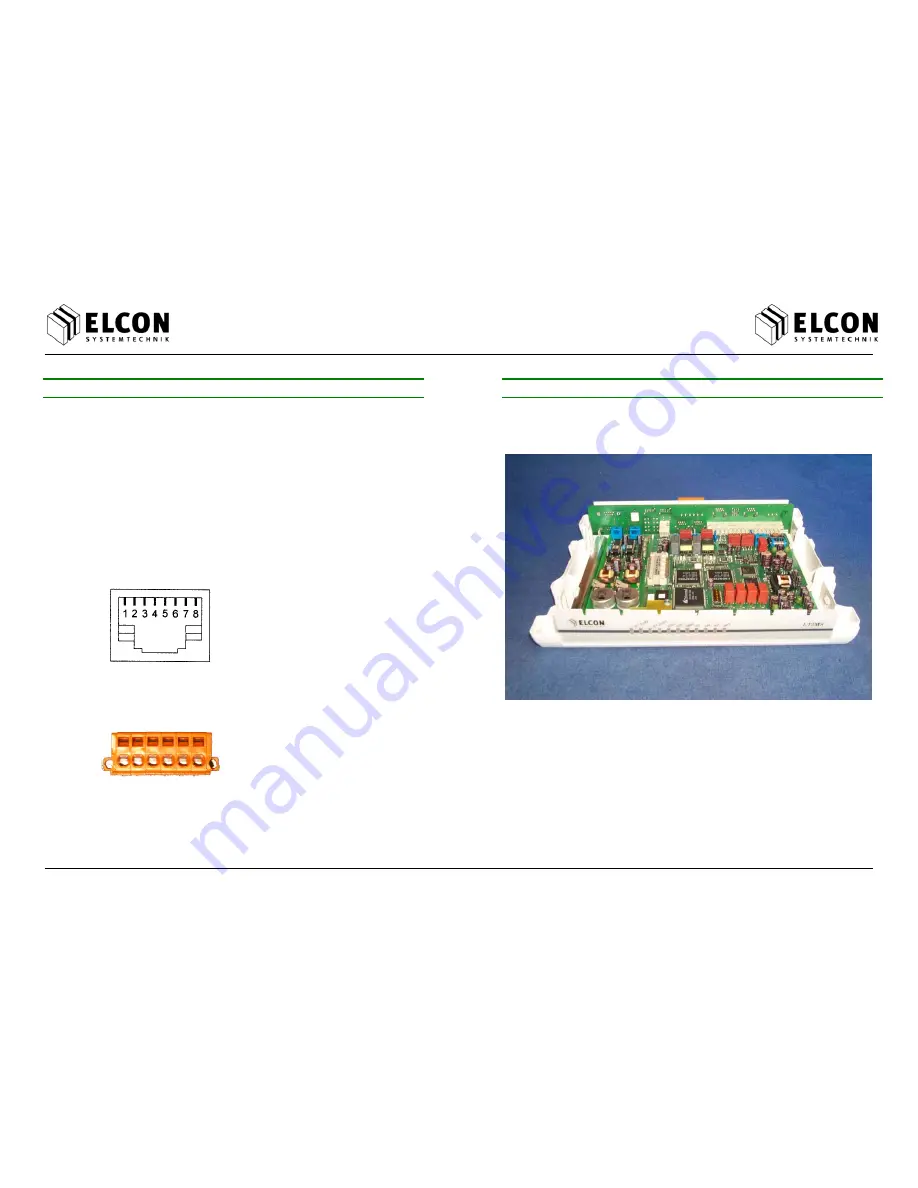 Elcon LT2MSKU-T Operating Instructions Manual Download Page 8