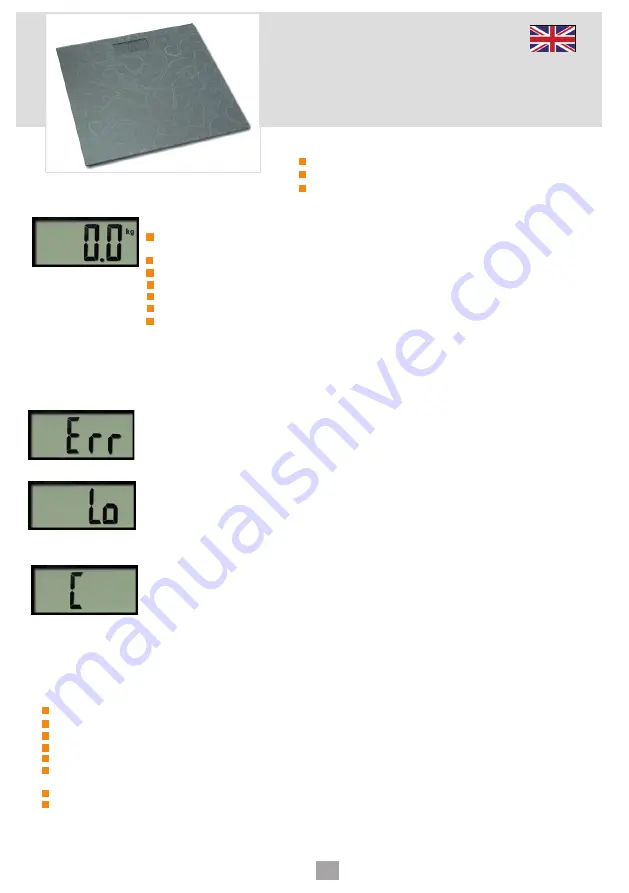 Eldom GWO170W Instruction Manual Download Page 6