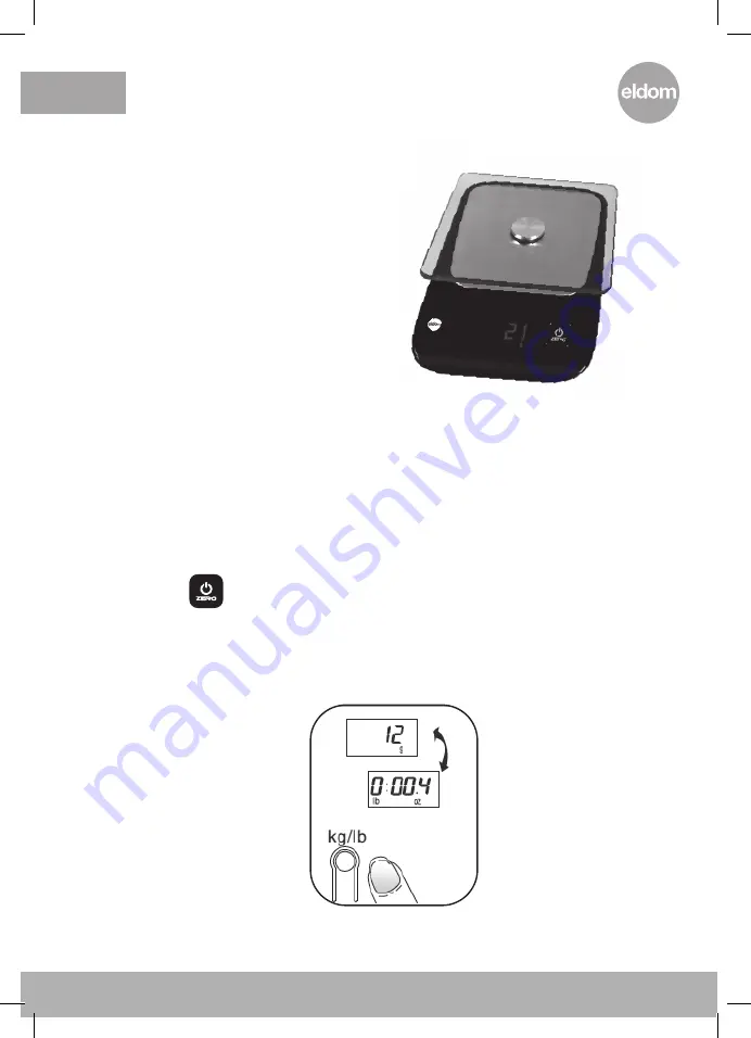 Eldom viola WK330 Instruction Manual Download Page 20