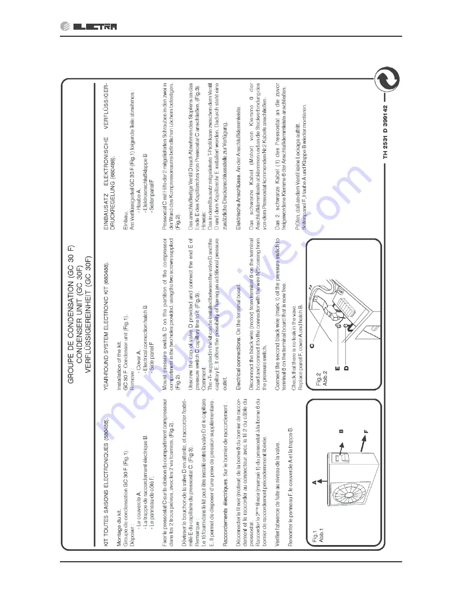 Electra DELTA 18 Service Manual Download Page 109