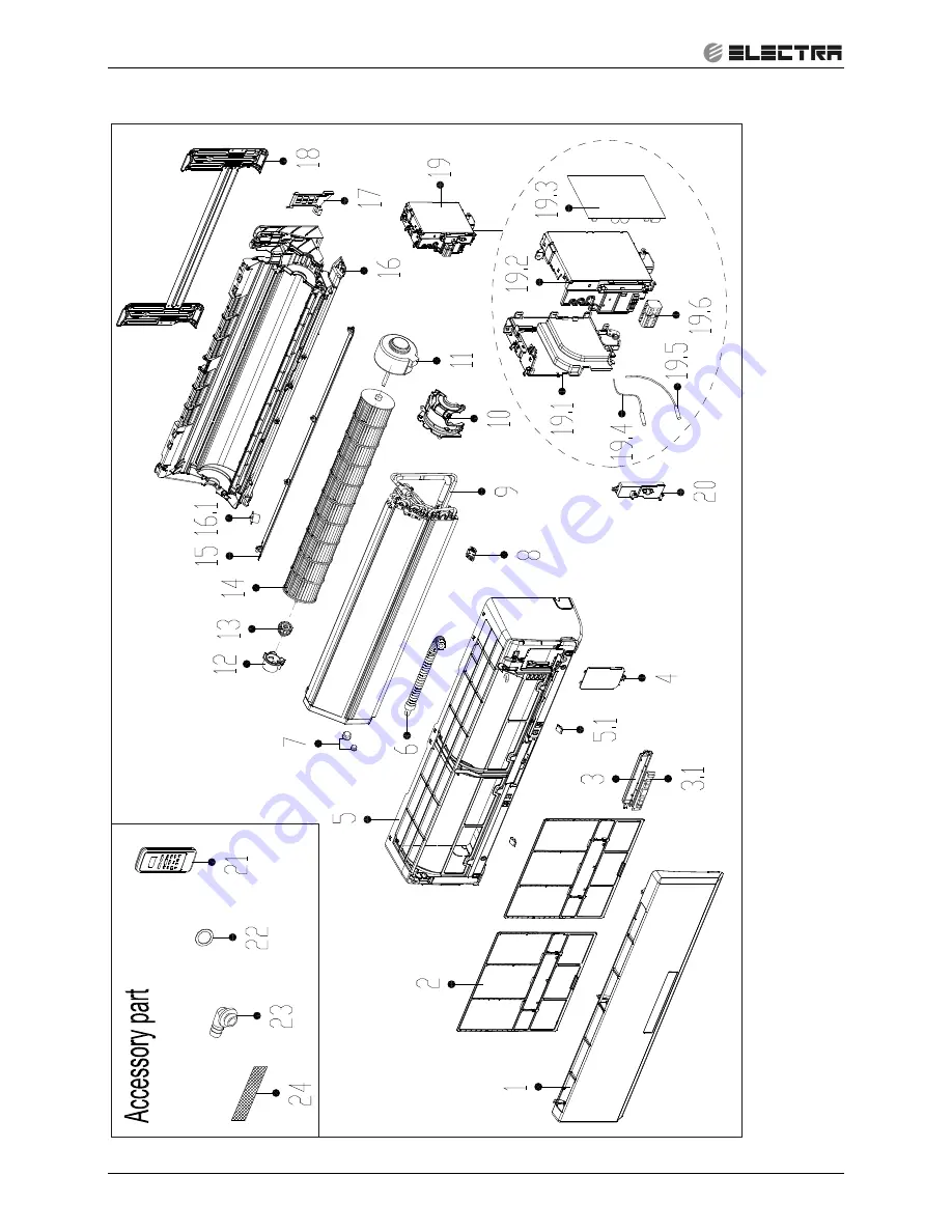 Electra ELAU-VCZ218-H11 Service Manual Download Page 22