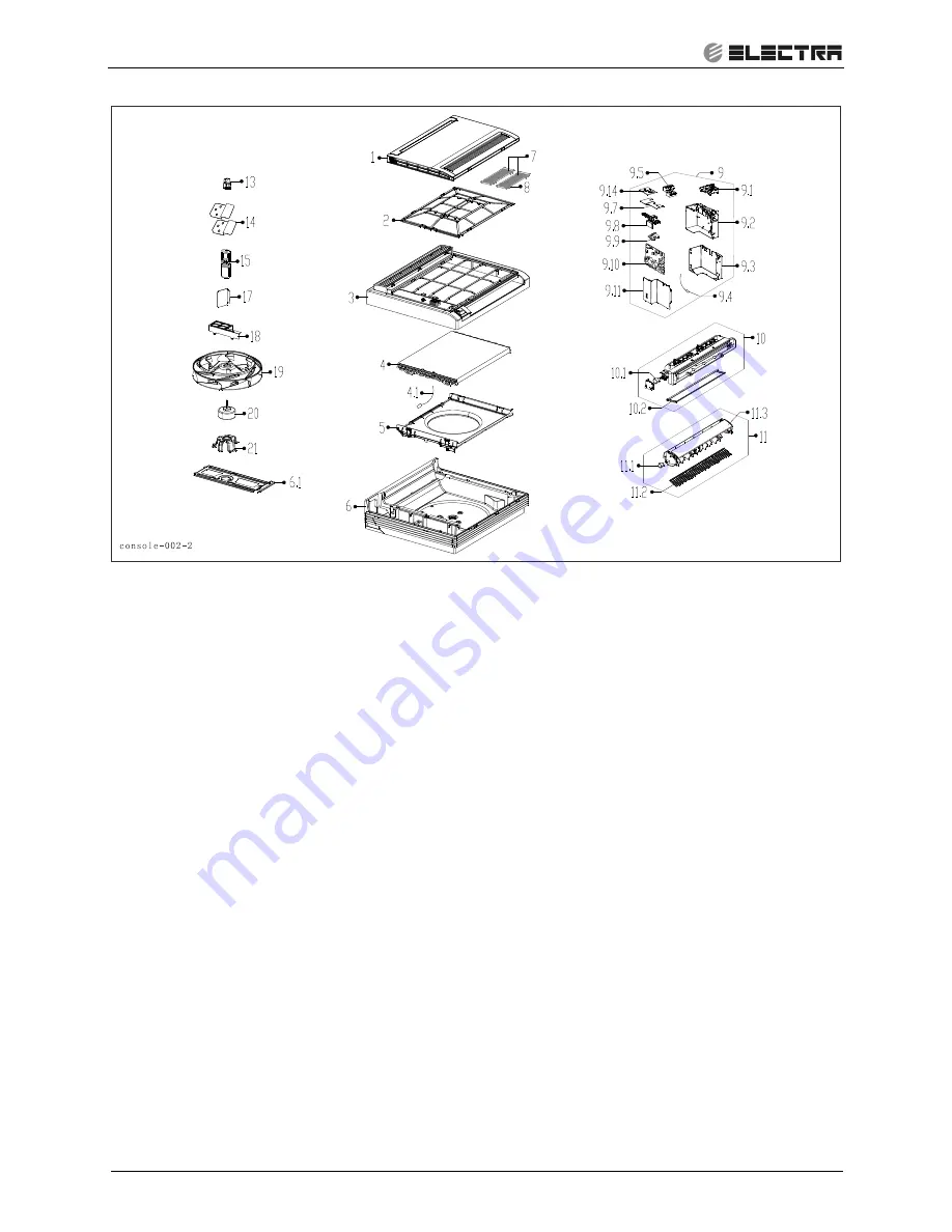 Electra ELAU-VCZ218-H11 Service Manual Download Page 46