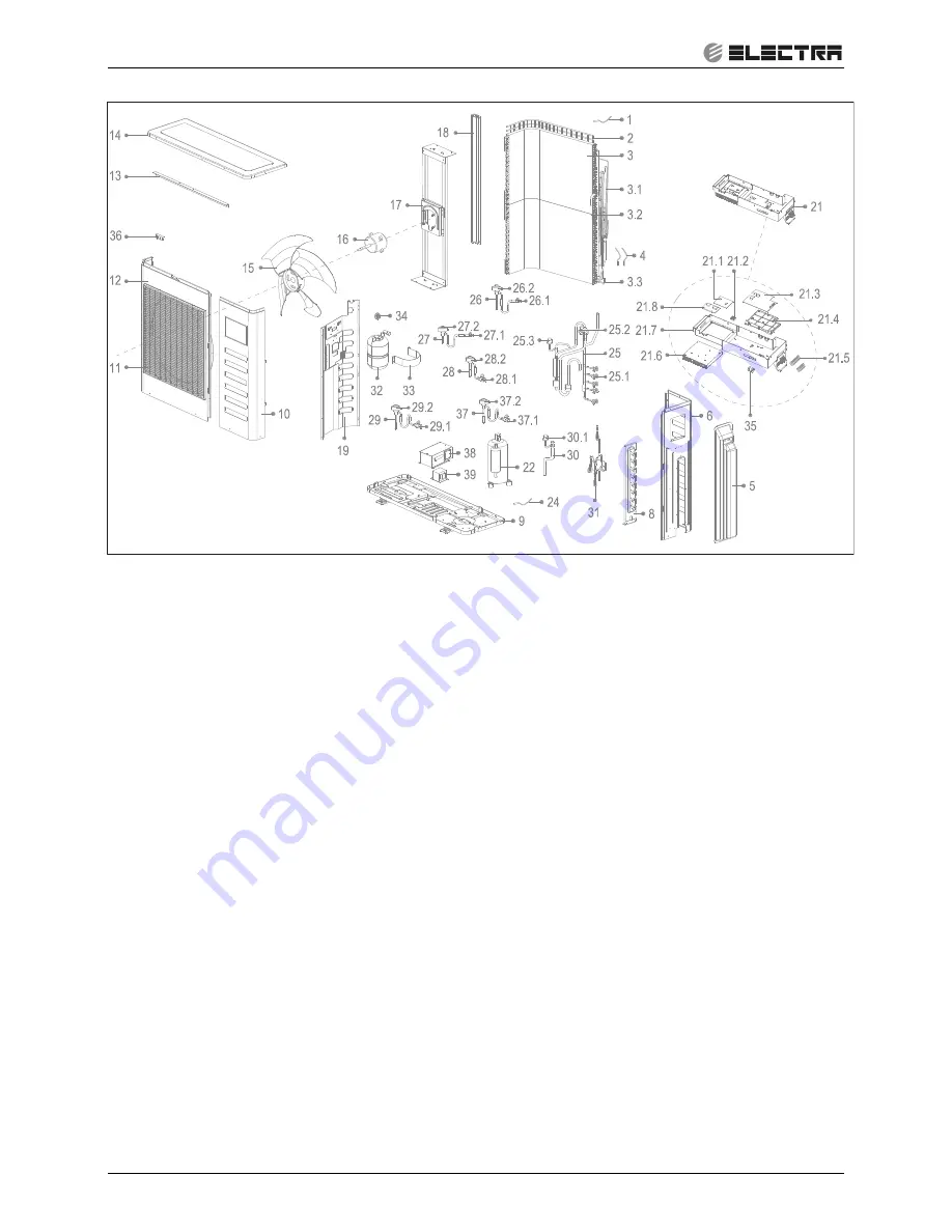 Electra ELAU-VCZ218-H11 Service Manual Download Page 67