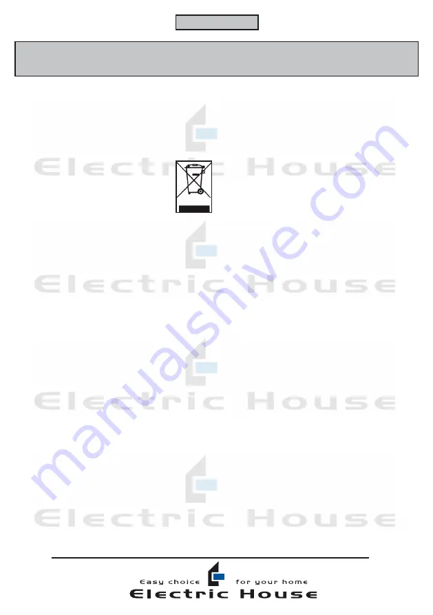 Electric House 26740 Instruction Manual Download Page 27