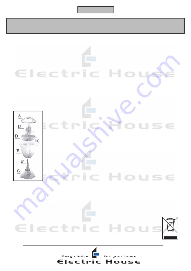 Electric House 70174 Instruction Manual Download Page 4