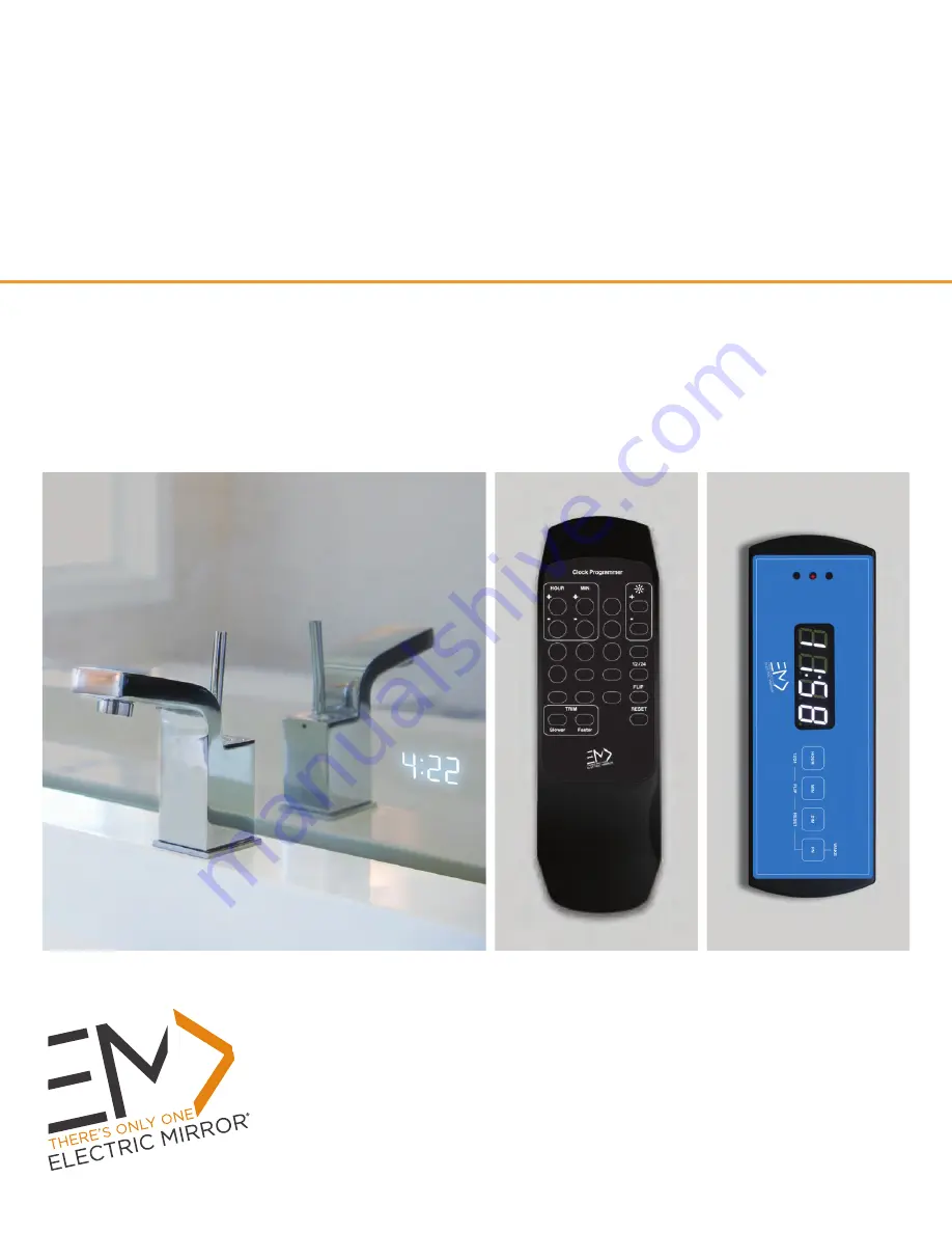 Electric Mirror Seamless AUTOMATIC Instructions Download Page 1