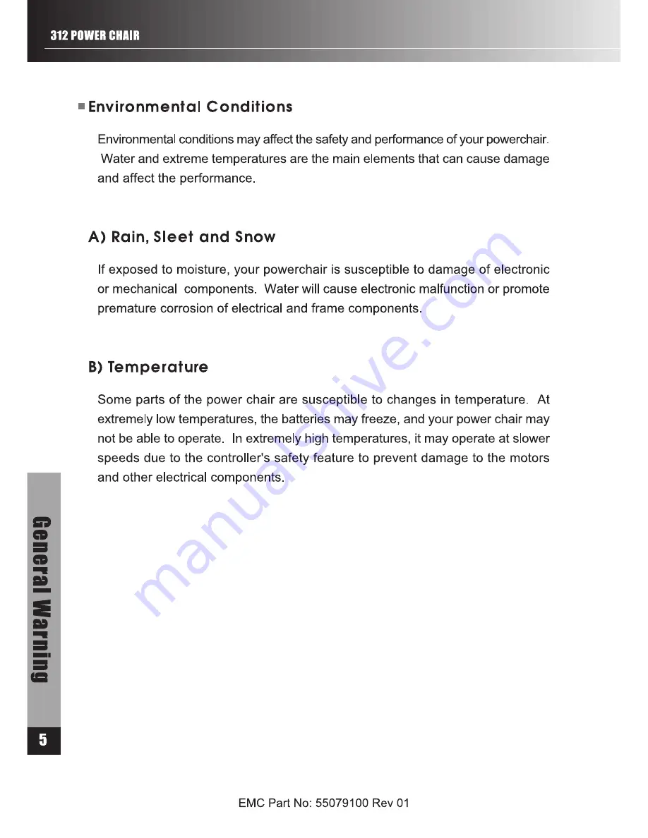 Electric Mobility Rascal 312 Owner'S Manual Download Page 8