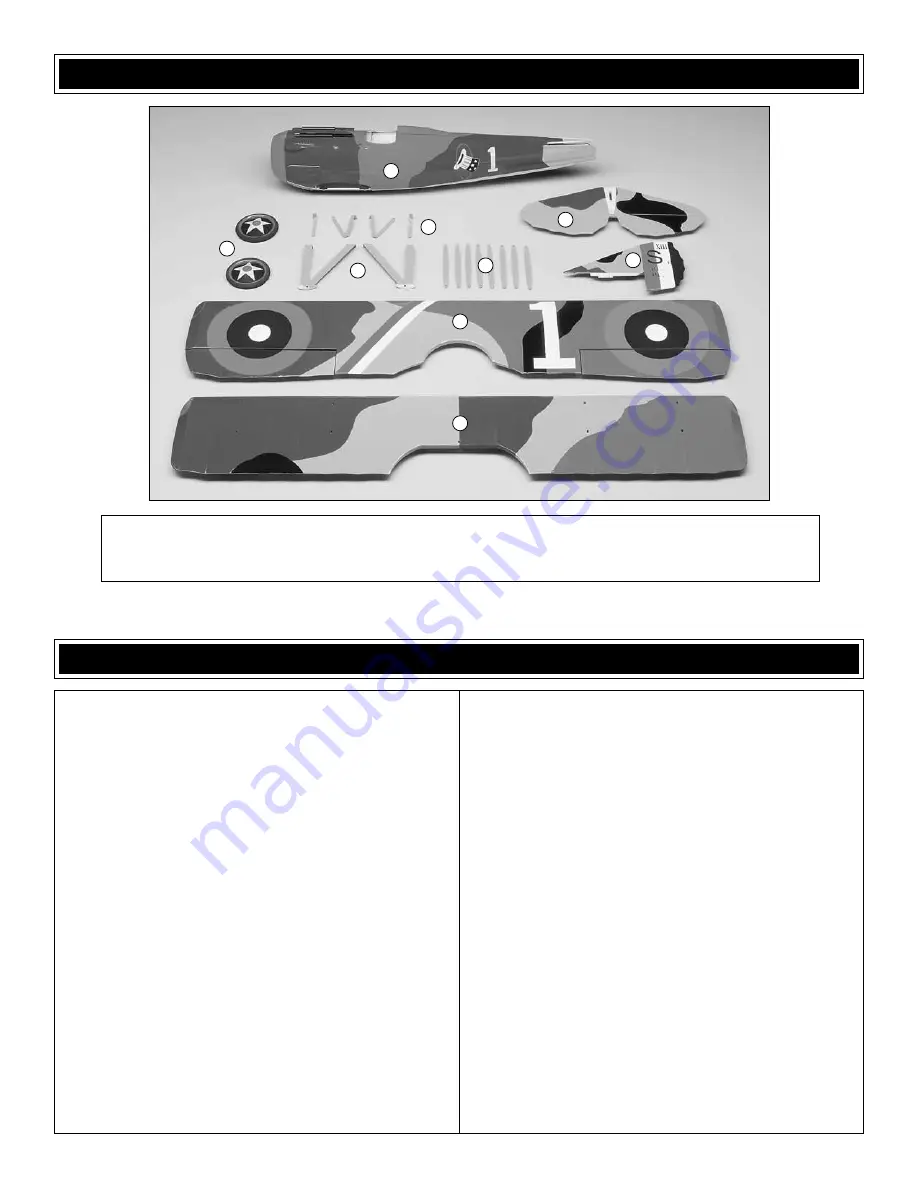 electrifly Spad XIII Instruction Manual Download Page 5