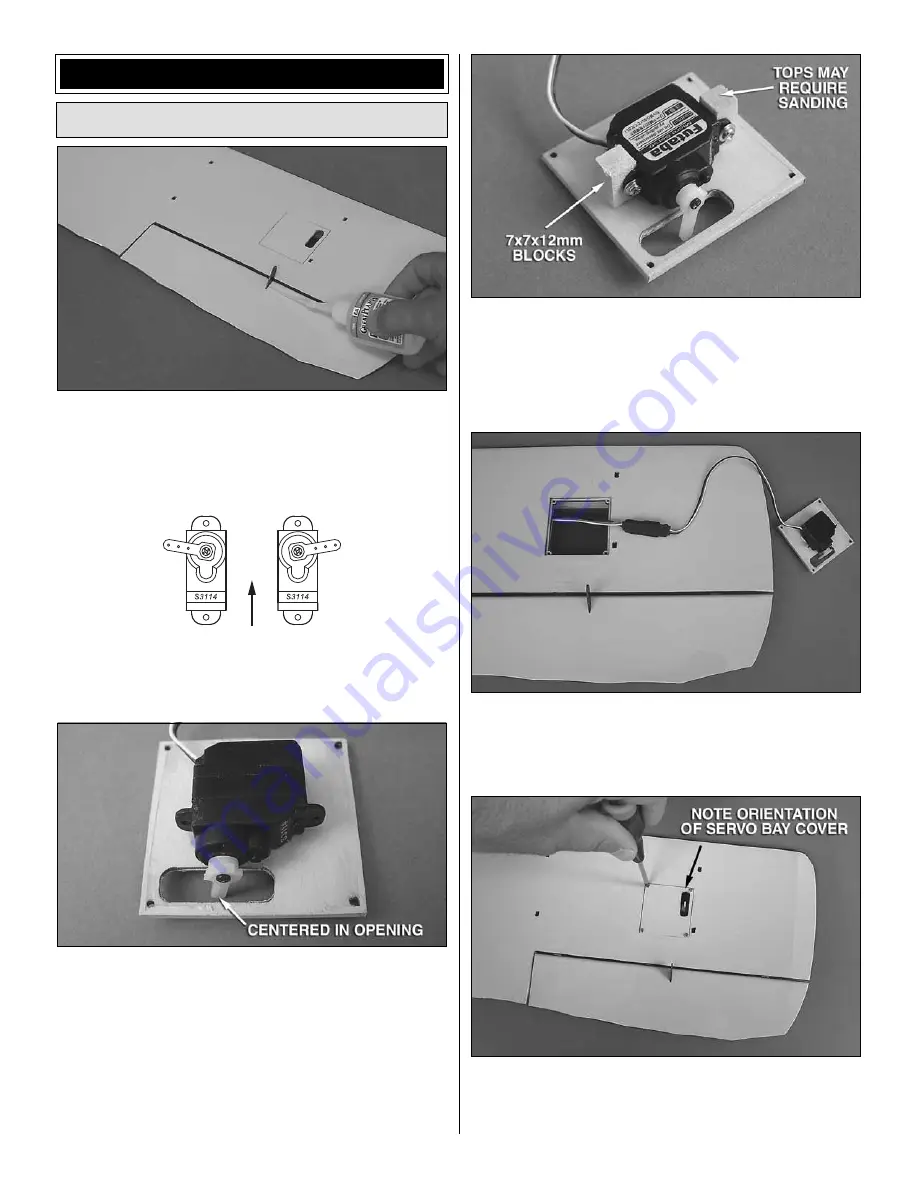 electrifly Spad XIII Instruction Manual Download Page 13