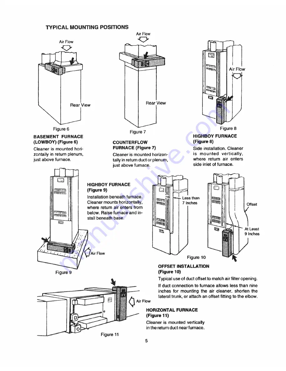 Electro-Air UST 16C26S-010 Owner'S Manual Download Page 5