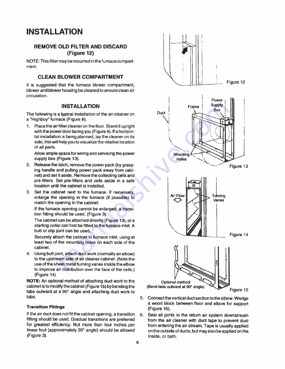 Electro-Air UST 16C26S-010 Скачать руководство пользователя страница 6