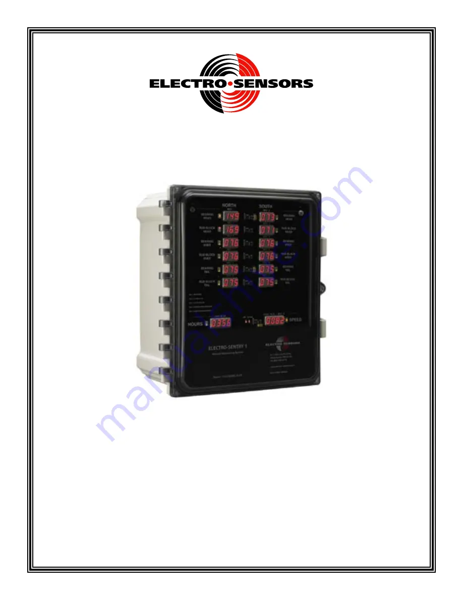 Electro-Sensors Electry-Sentry 1 Installation & Operation Manual Download Page 1