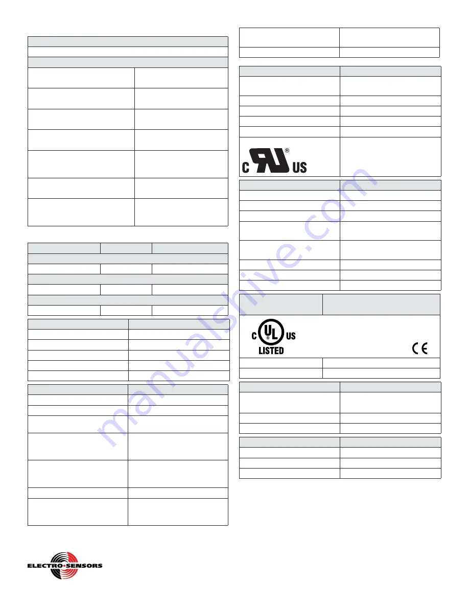 Electro-Sensors LRB1000 User Manual Download Page 4