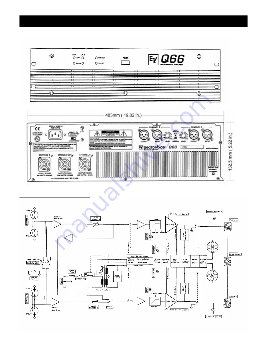 Electro-Voice Q66 Specifications Download Page 3