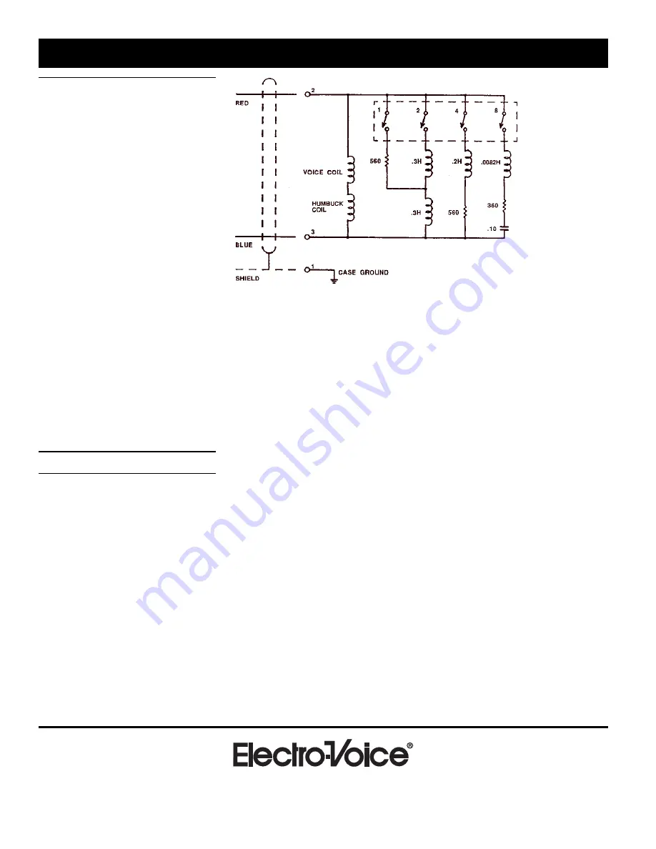 Electro-Voice RE38N Brochure & Specs Download Page 8