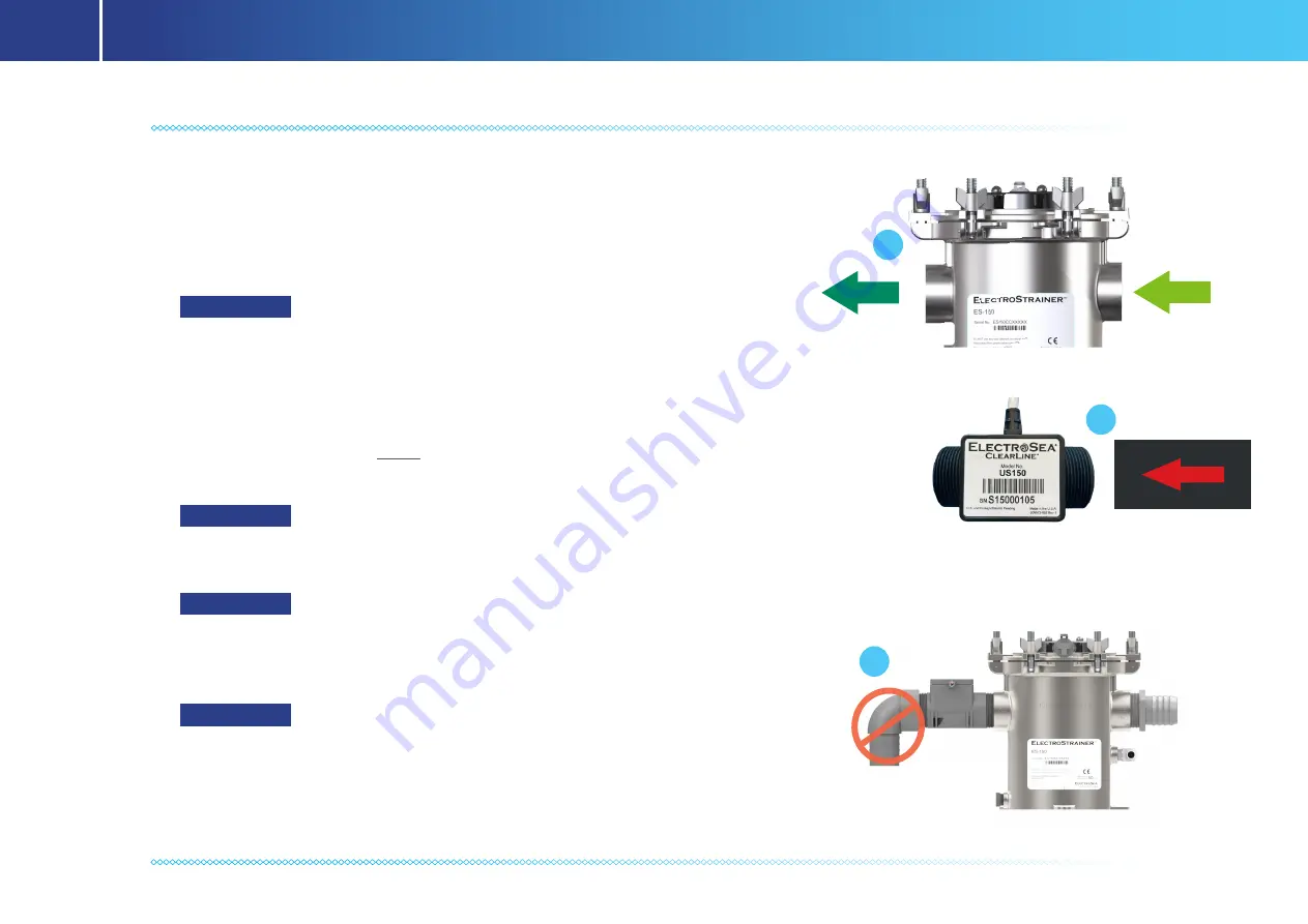 ELECTROSEA ElectroStrainer ES-150 Скачать руководство пользователя страница 12