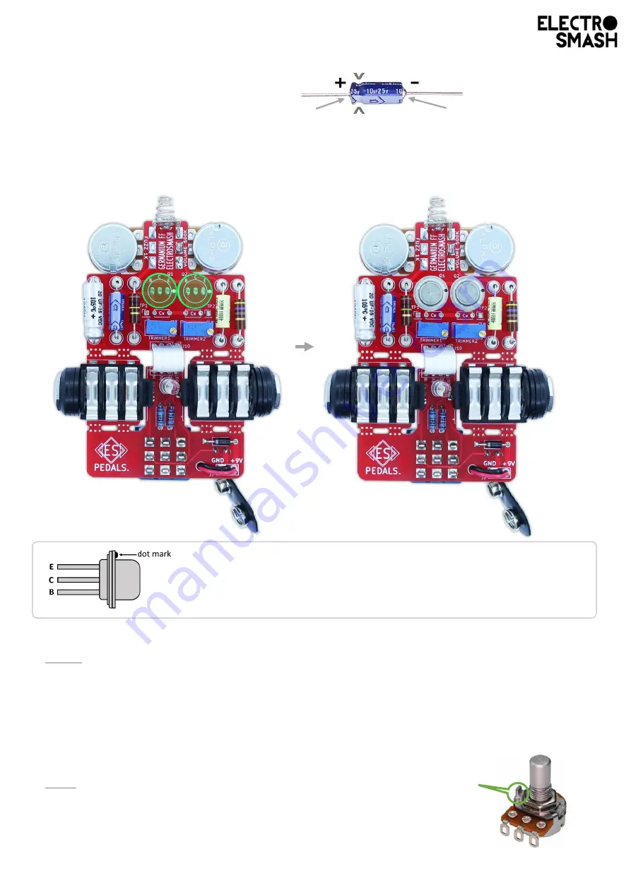 ElectroSmash Germanium Fuzz Manual Download Page 6