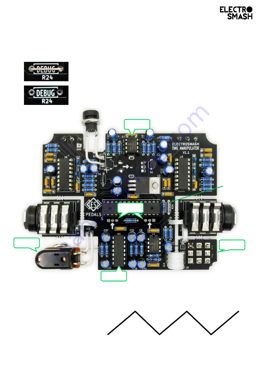 ElectroSmash Time Manipulator Building Manual Download Page 10