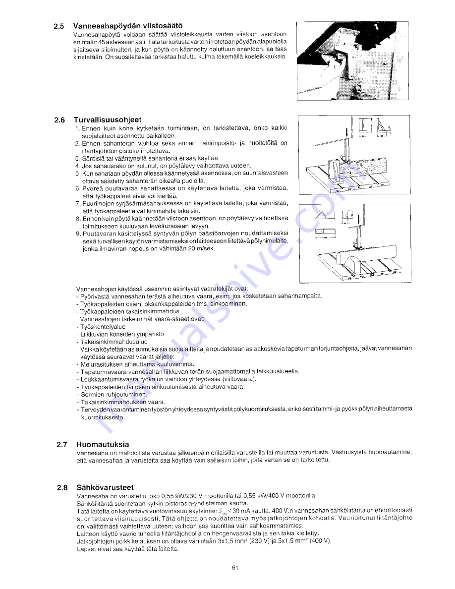 Elektra Beckum BAS 315/4 GDN 55 Скачать руководство пользователя страница 63