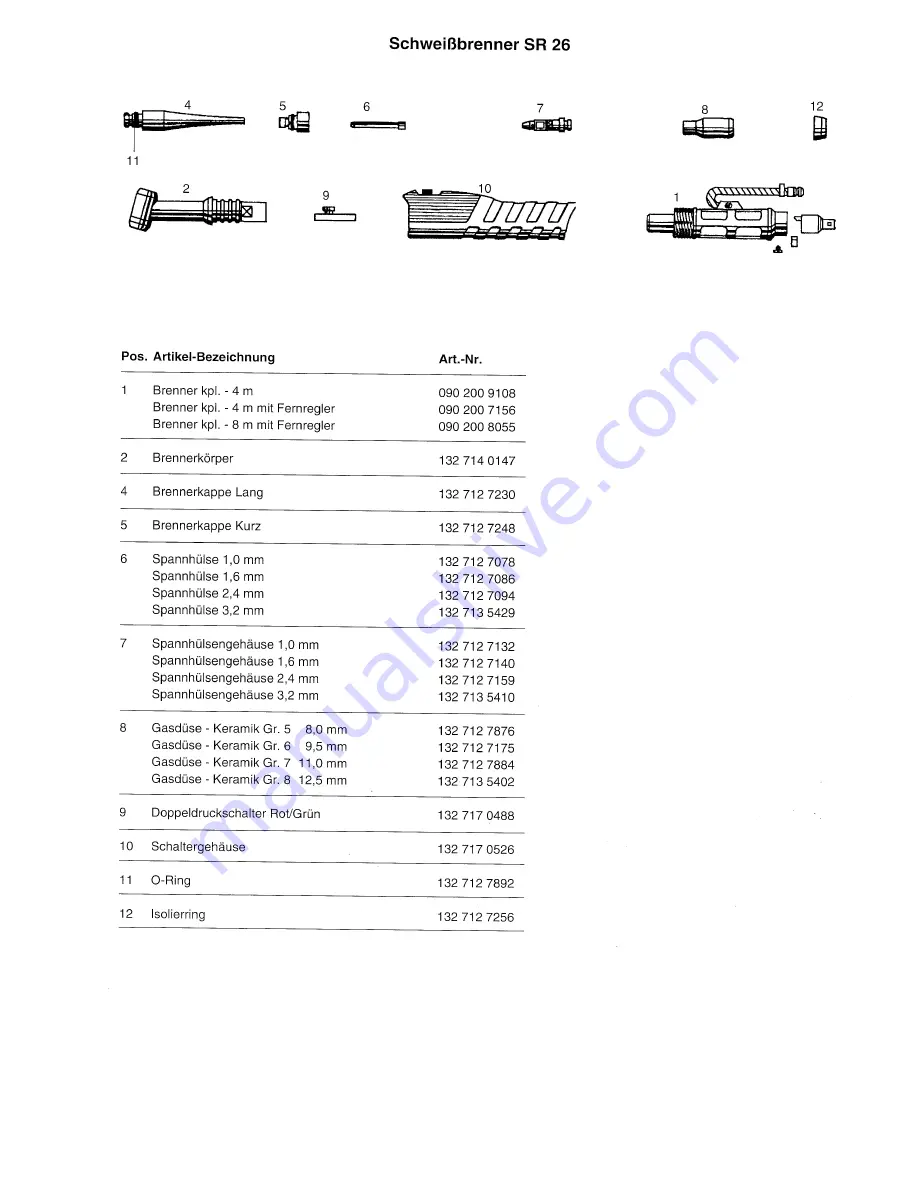 Elektra Beckum WIG 200 DCi Operating Instructions Manual Download Page 10