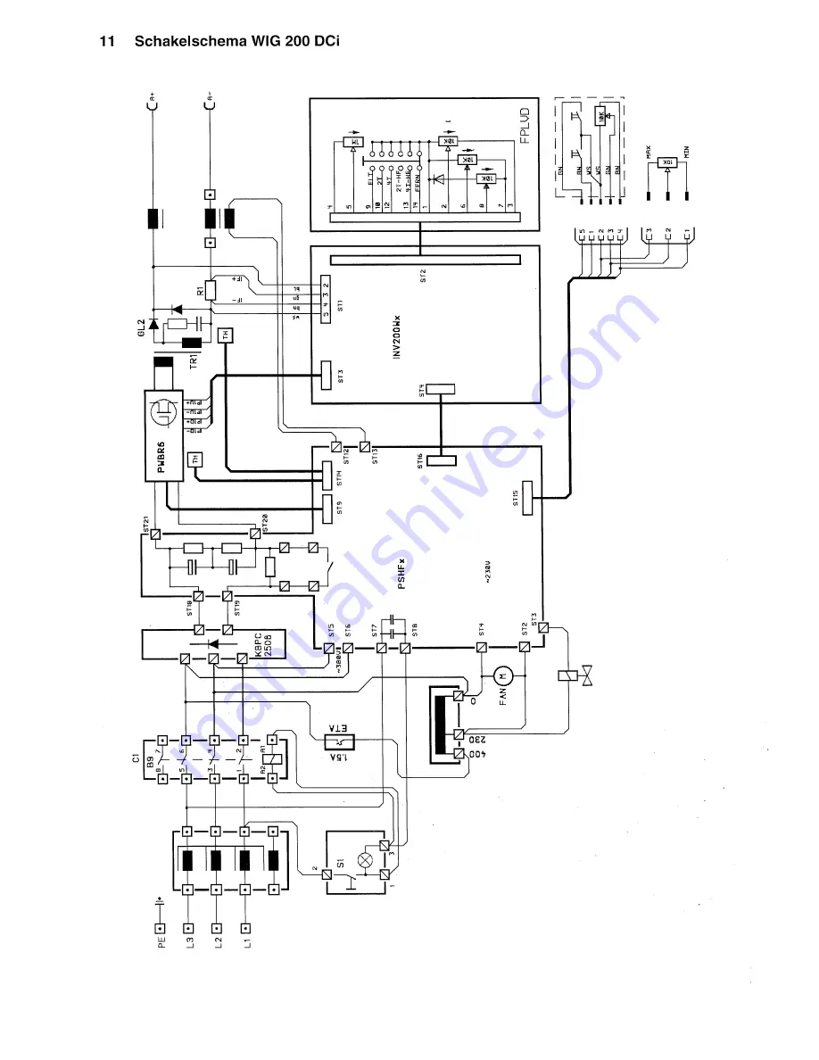 Elektra Beckum WIG 200 DCi Operating Instructions Manual Download Page 31