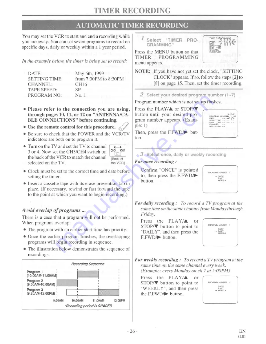 ELEKTRA EKVF2960 (Spanish) Manual Download Page 26