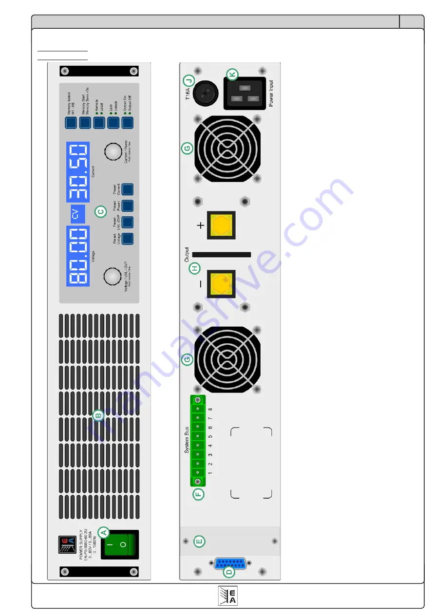 Elektro-Automatik PS 8000 2U Series Скачать руководство пользователя страница 7