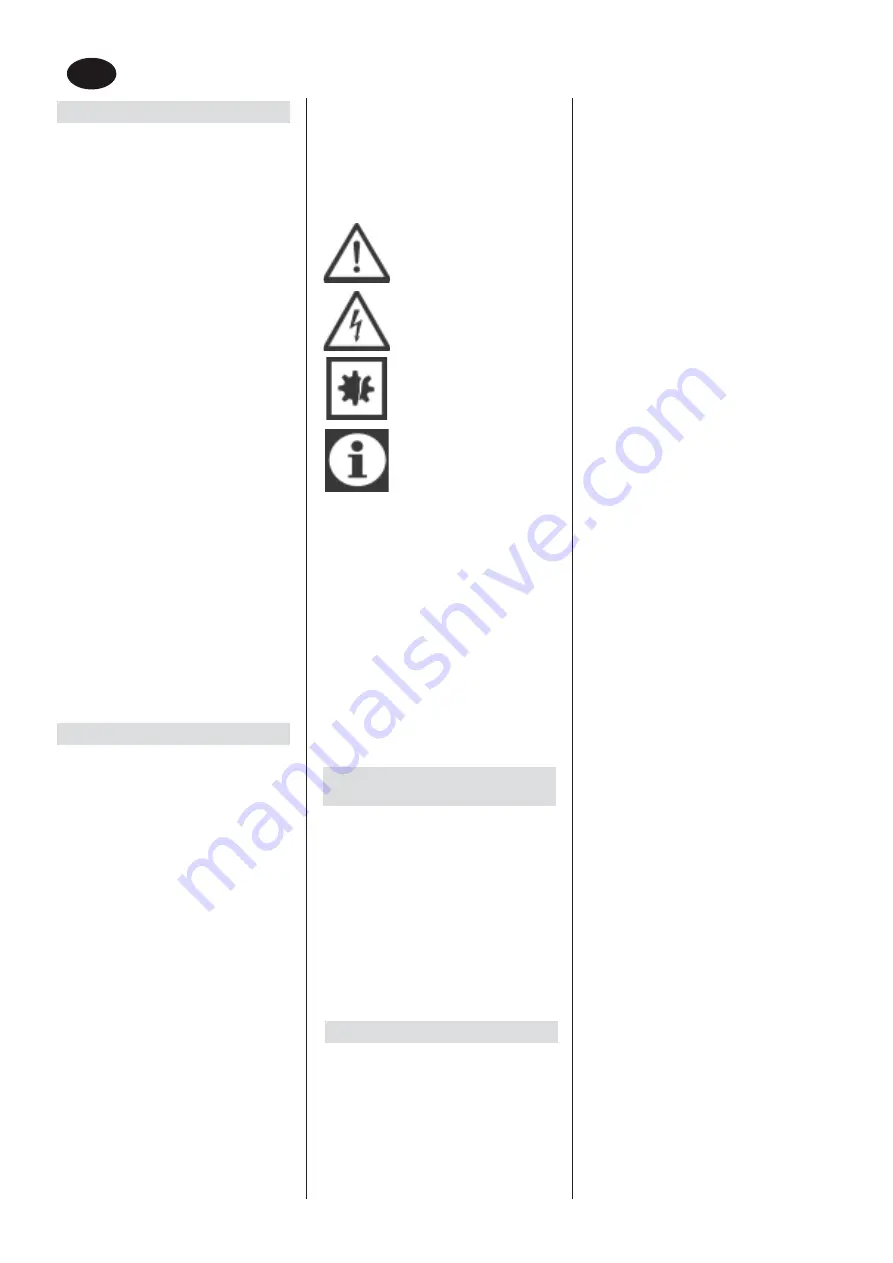 Elektro Maschinen WPEm 7000/100R Operating Instruction Download Page 4