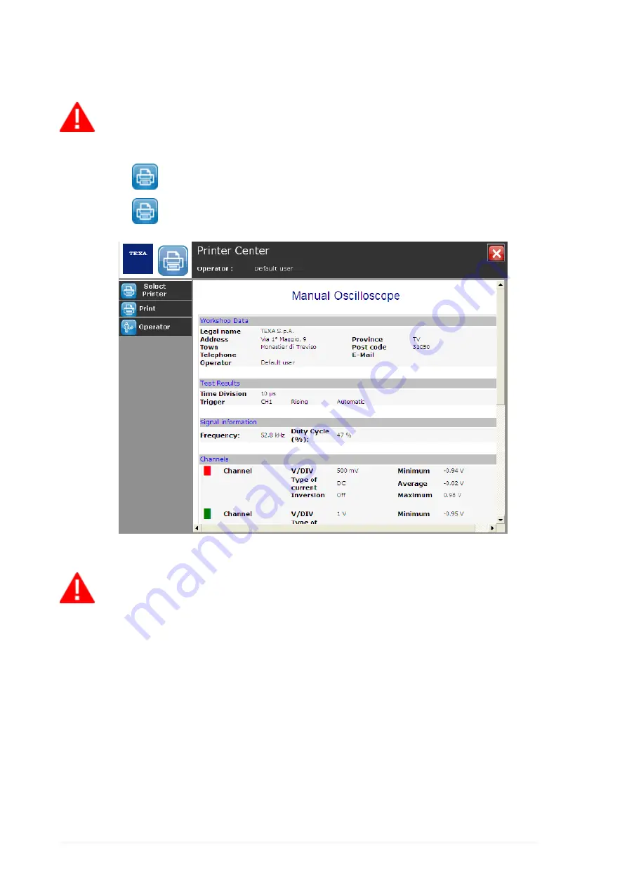 ELEKTRO PARTNER UniProbe User Manual Download Page 115