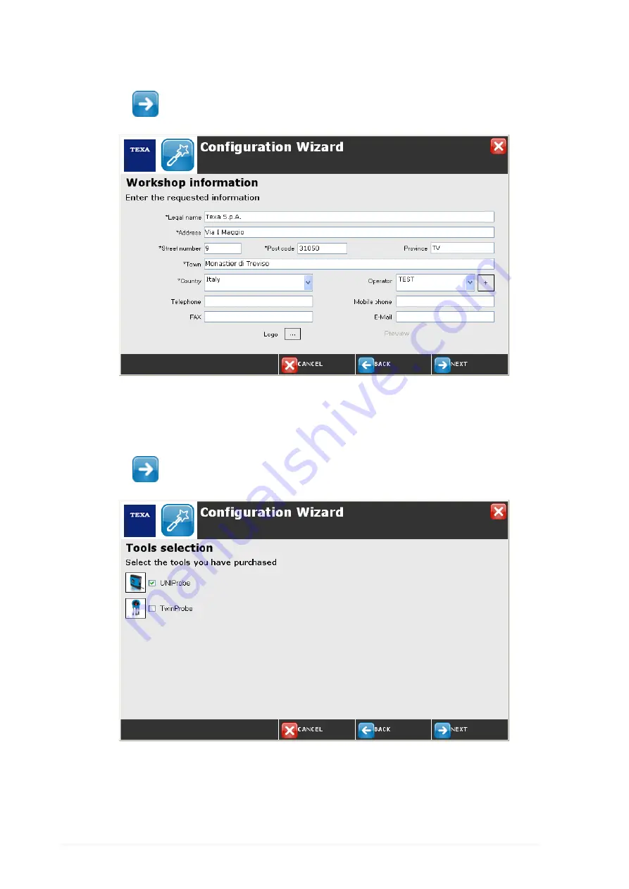 ELEKTRO PARTNER UniProbe User Manual Download Page 133