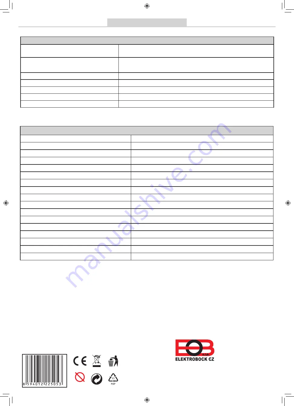 ELEKTROBOCK BT52 Manual Download Page 20