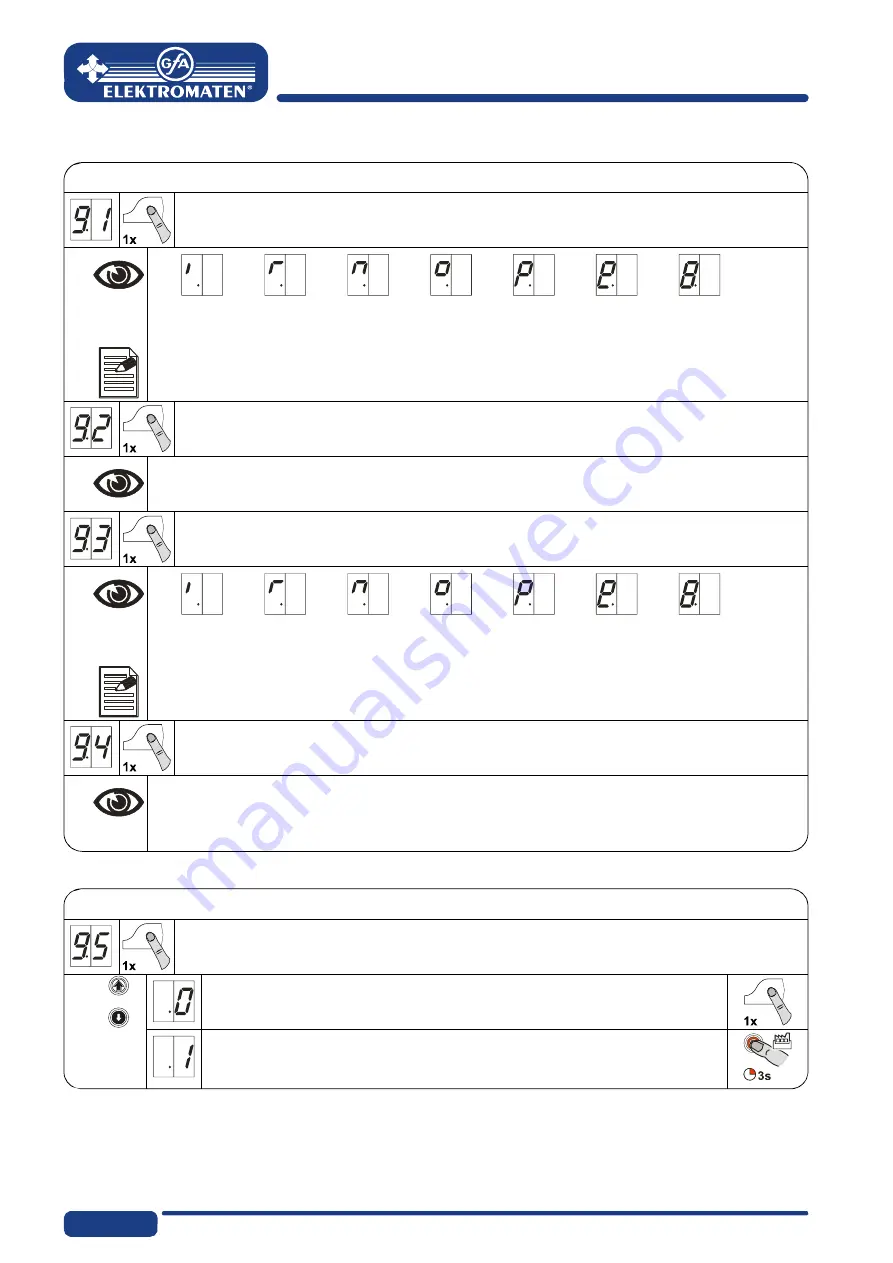 Elektromaten TS 970 Installation Instructions Manual Download Page 30