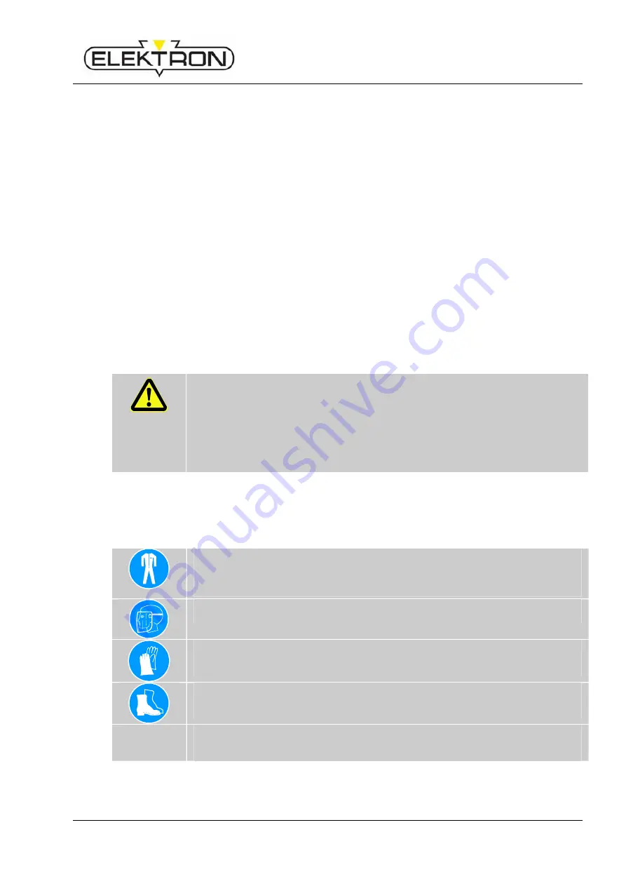 Elektron 328 008 Operating Manual Download Page 9