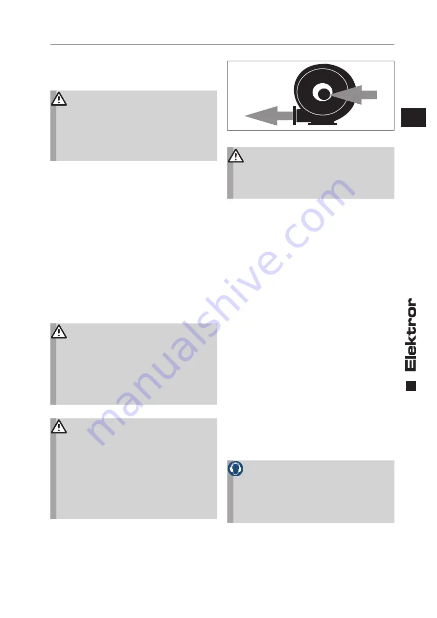 Elektror S-MP 345/20 Operation And Assembly Instructions Download Page 31