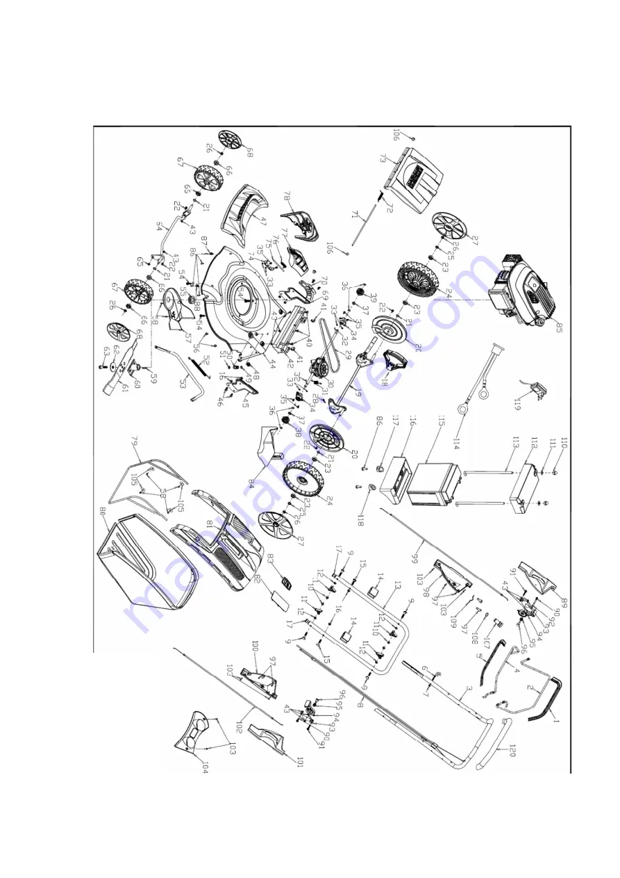 Elem Garden Technic garden technic TTAC51T-CC173-CMES16 Original Instructions Manual Download Page 123