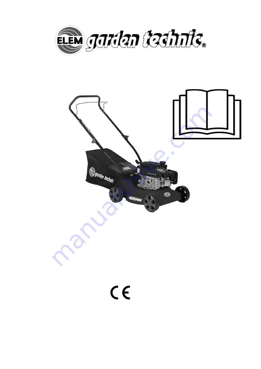 Elem Garden Technic TTPL41P124-21 Original Instructions Manual Download Page 1