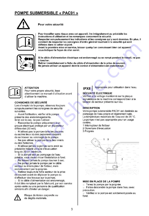 elem technic PAC80 Instruction Manual Download Page 4