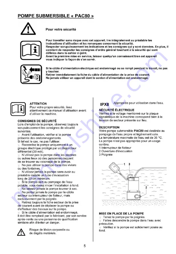 elem technic PAC80 Скачать руководство пользователя страница 6