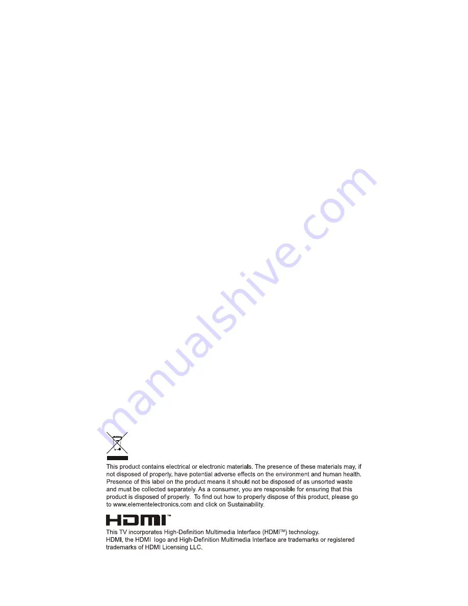 Element ELCHW402 Owner'S Manual Download Page 23