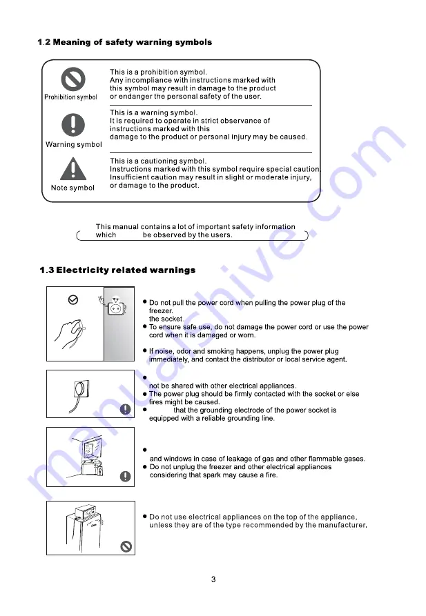 Element EUF14CEBW User Manual Download Page 5