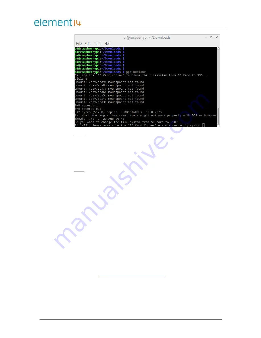 Element14 DIY Pi Desktop User Manual Download Page 13