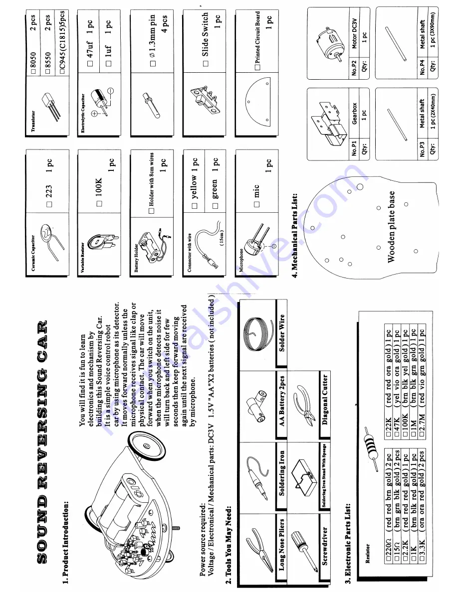 Elenco Electronics 21-881 Скачать руководство пользователя страница 1