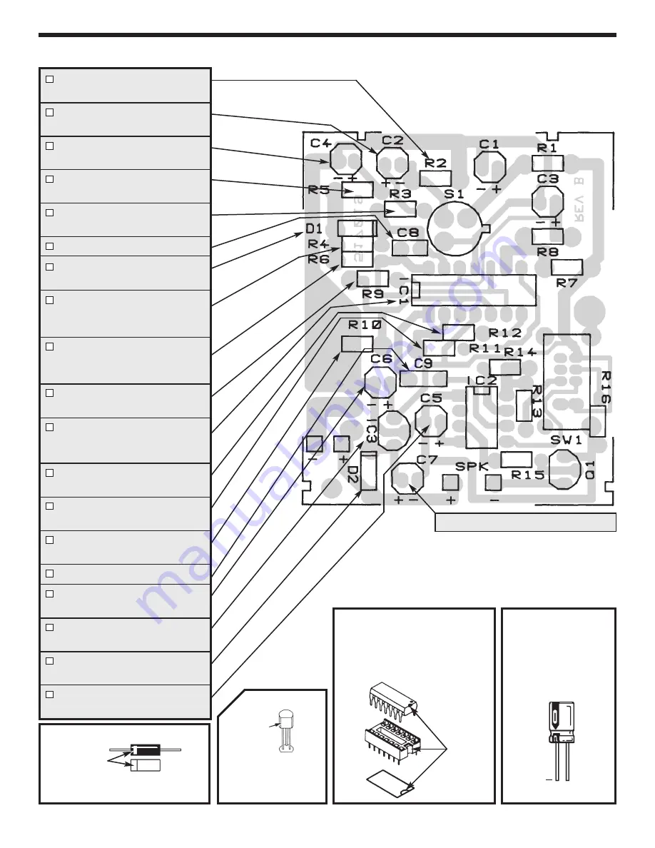 Elenco Electronics AK-510 Assembly And Instruction Manual Download Page 10