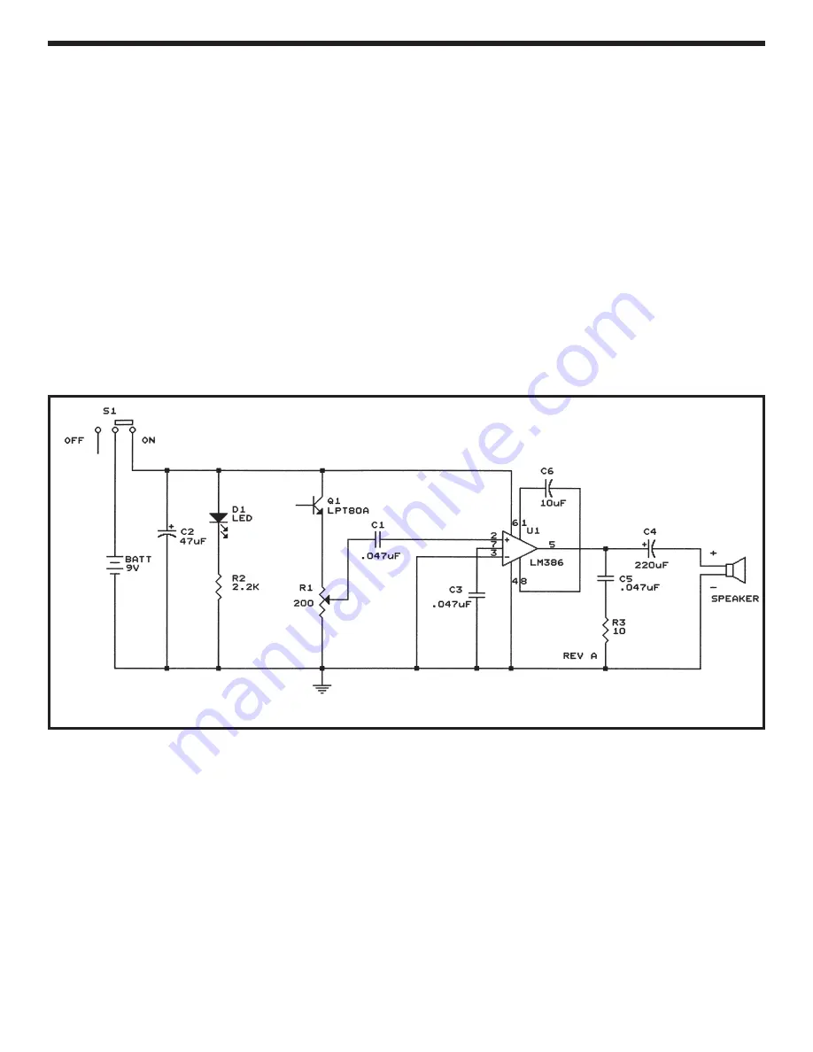 Elenco Electronics FO-30K Скачать руководство пользователя страница 18